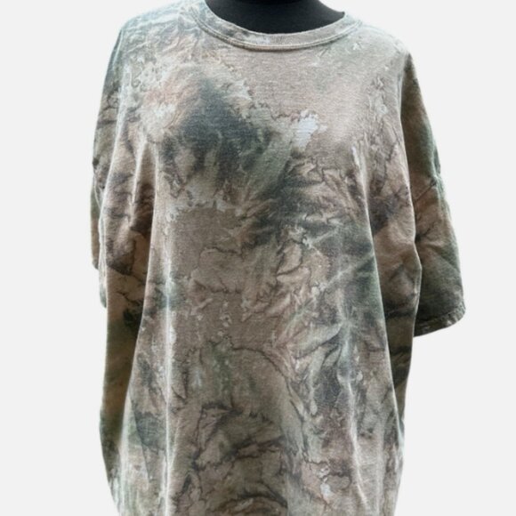 Tie Dye T-Shirts Camo 3x Cotton Colortone Plus - Picture 1 of 15